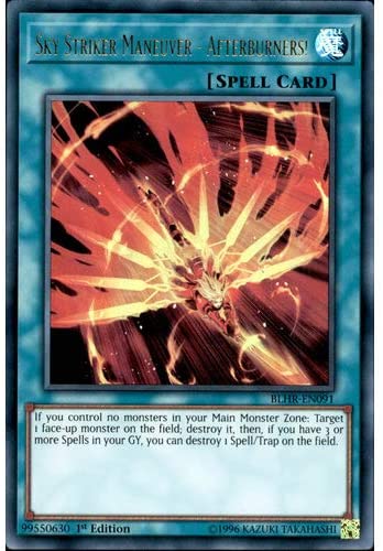 BLHR-EN091 1st Ed Sky Striker Maneuver - Afterburners!