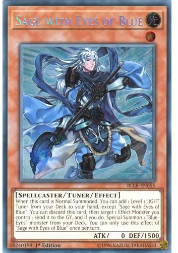 BLLR-EN055 1st Ed Sage with Eyes of Blue
