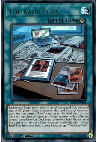 BLRR-EN091 1st Ed The Kaiju Files