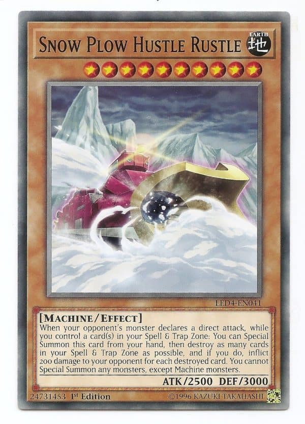 LED4-EN041 1st Edition Snow Plow Hustle Rustle