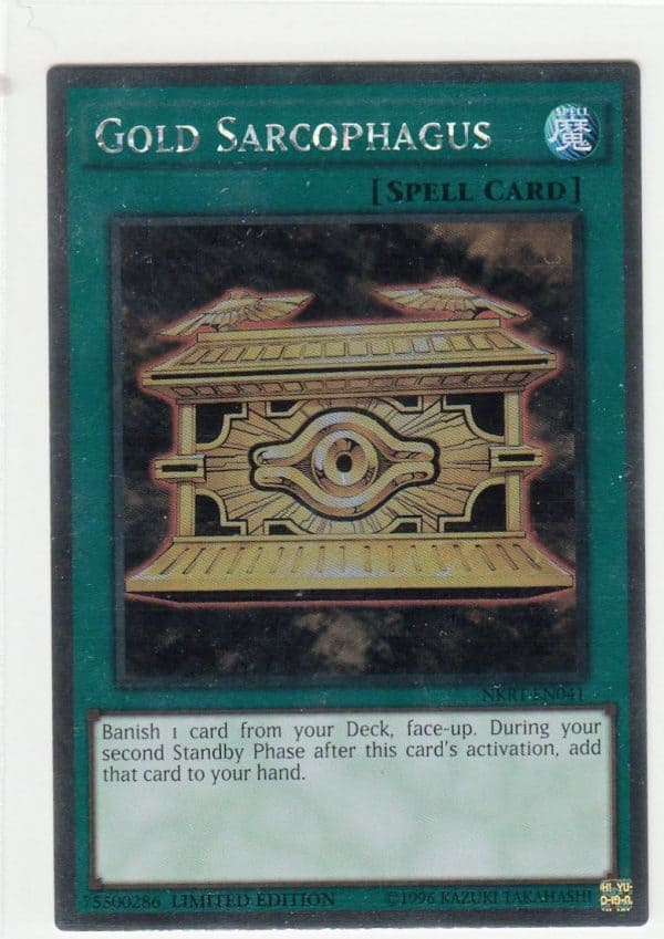 NKRT-EN041 Gold Sarcophagus