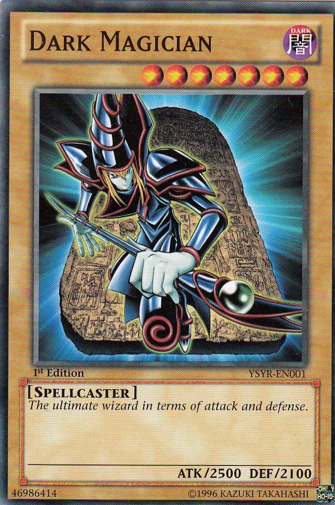 YSYR-EN001 1st Edition Dark Magician 1 YSYR-EN001 1st Edition Dark Magician