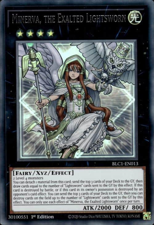 BLC1-EN013 Minerva, the Exalted Lightsworn S