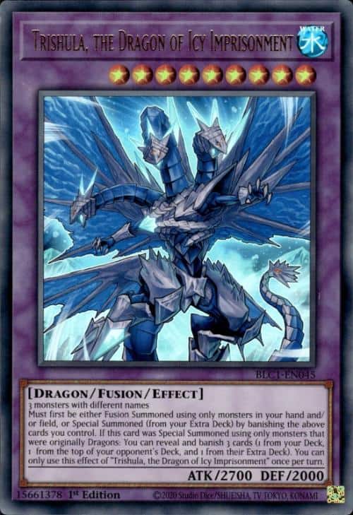BLC1-EN045 Trishula, the Dragon of Icy Imprisonment