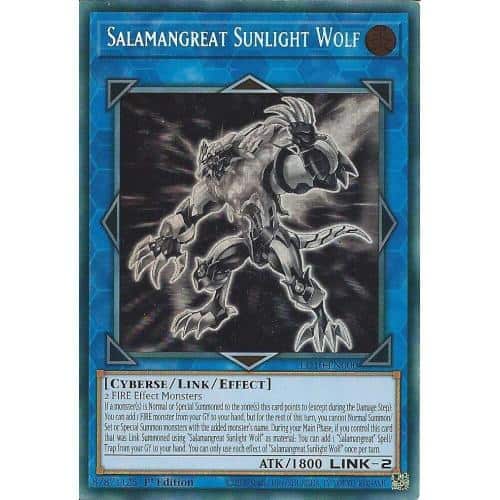 LD10-EN000 Salamangreat Sunlight Wolf Ghost Rare