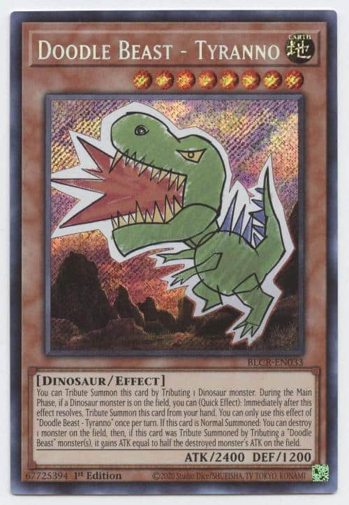 BLCR-EN033 Doodle Beast - Tyranno