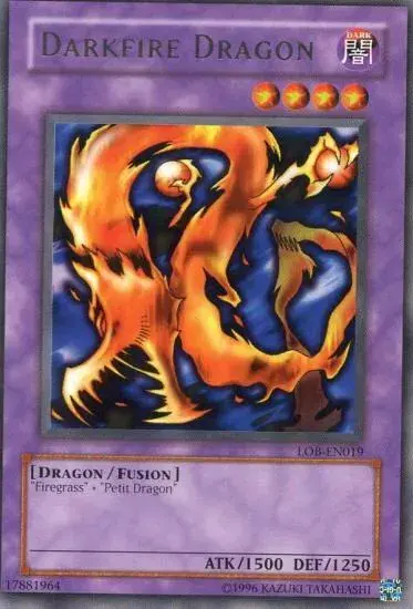 LOB-EN019 Darkfire Dragon