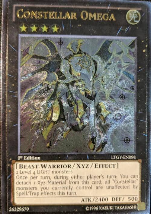 LTGY-EN091 1st Edition Constellar Omega Ultimate Rare