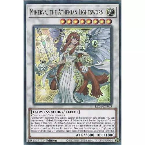 LEDE-EN043 Minerva the Athenian Lightsworn 1 LEDE-EN043 Minerva the Athenian Lightsworn