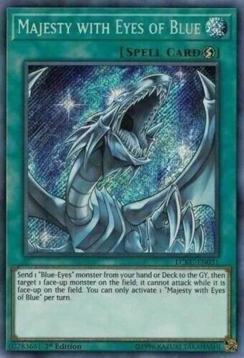 LCKC-EN031 1st Edition Majesty with Eyes of Blue