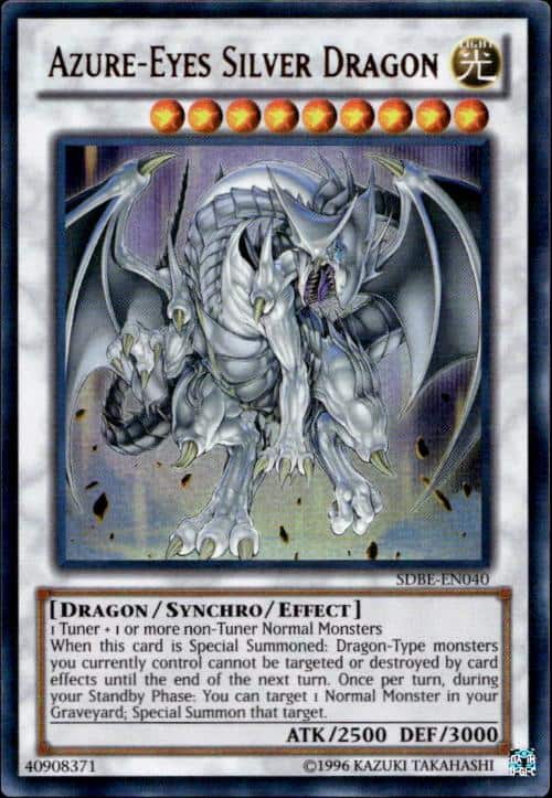 SDBE-EN040 UnLimited Edition Azure Eyes Silver Dragon