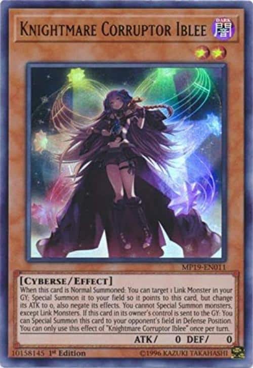 MP19-EN011 1st Edition Knightmare Corruptor Iblee