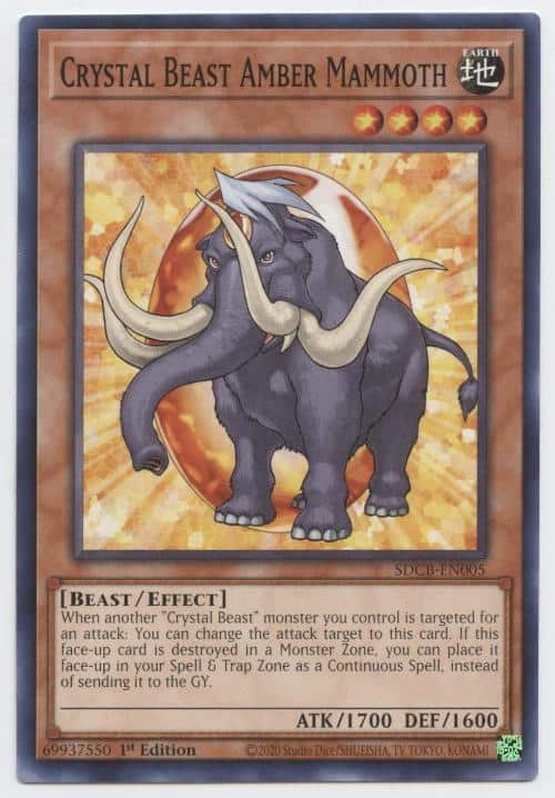 SDCB-EN005 Crystal Beast Amber Mammoth