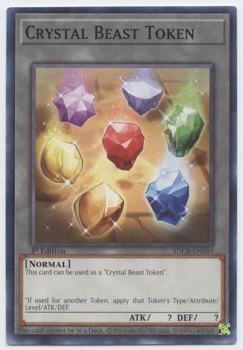 SDCB-EN049 Crystal Beast Token