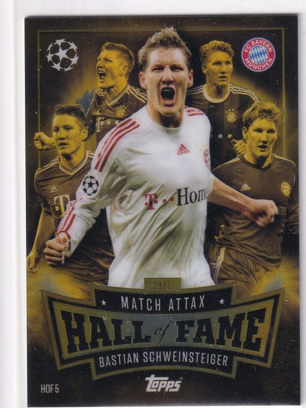 Match Attax 25/26 Bastian Schweinsteiger Hall of Fame HOF5