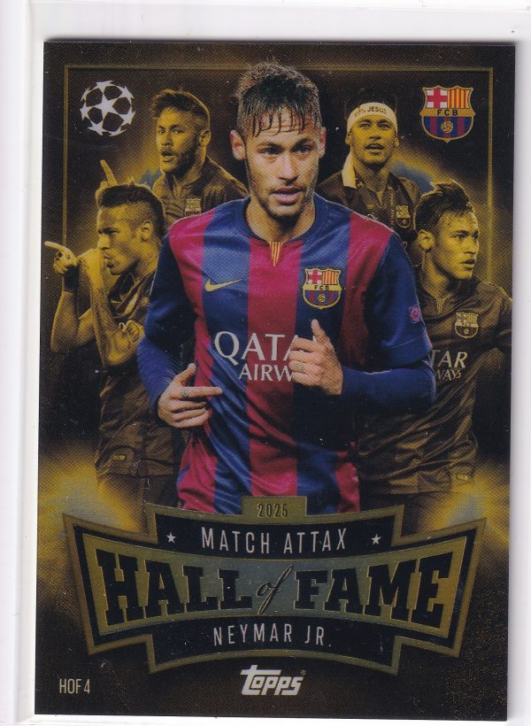 Match Attax 25/26 Neymar Jr. Hall of Fame HOF4