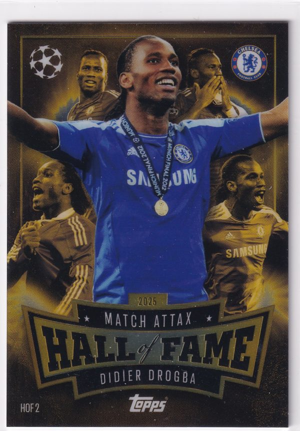 Match Attax 25/26 Didier Drogba Hall of Fame HOF2