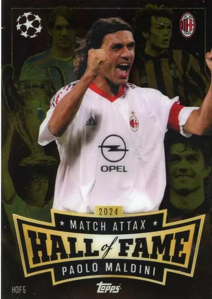 Match Attax 24/25 Paolo Maldini Hall of Fame HOF5 1 Match Attax 24/25 Paolo Maldini Hall of Fame HOF5