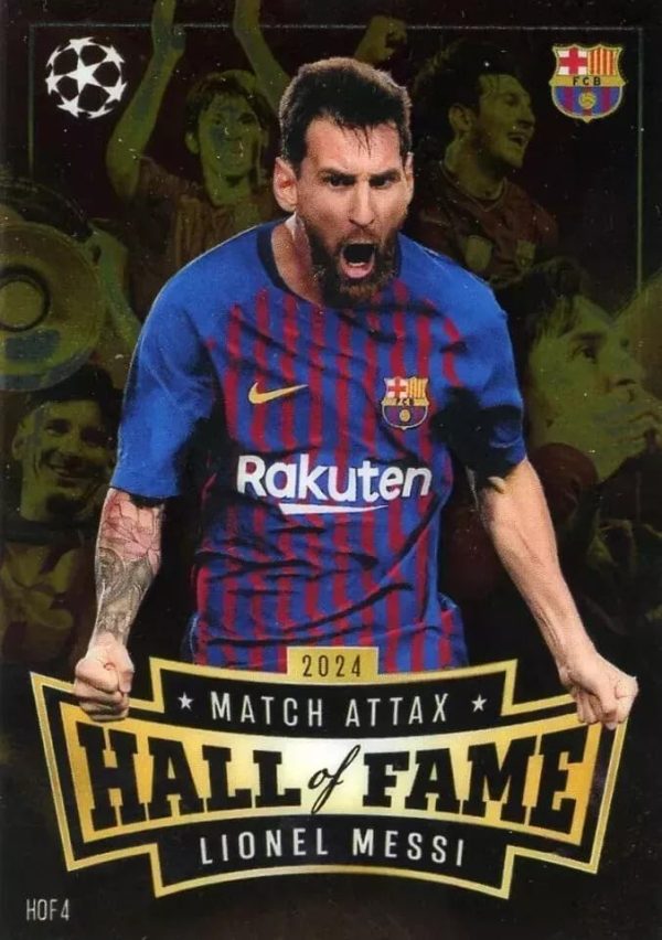 Match Attax 24/25 Lionel Messi Hall of Fame HOF4