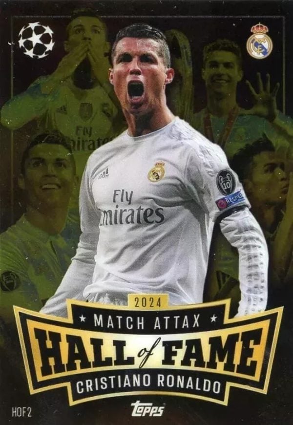 Match Attax 2024 2025 Ronaldo Hall of Fame HDF2